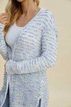 Sarah Express Women’s Plus Size Open Front Longline Cardigan Sweater
