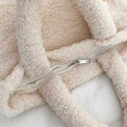 Sarah Express Women's Plush Goose Crossbody Bag