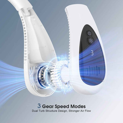 Sarah Express Portable USB Cooling Fan - Foldable Desktop Fan with 3 Speed Settings