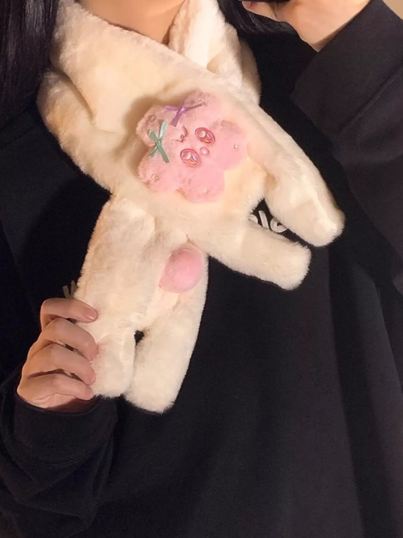 Sarah Express Star Plush Gloves - Cozy Winter Gloves for Women