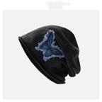 Sarah Express Retro Butterfly Dome Cap Women's Acrylic Sun Protection Hat