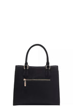 Sarah Express Women’s Structured Monogram Print Tote Bag Vegan Leather