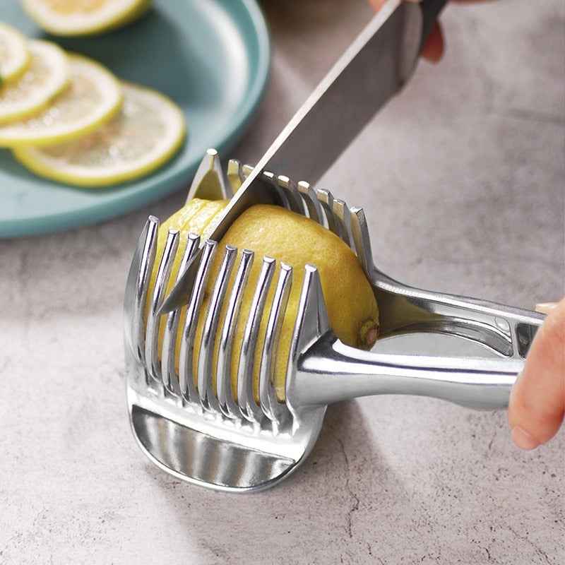 Sarah Express Lemon Slicer Kitchen Gadget - Fruit Vegetable Cutter Tool