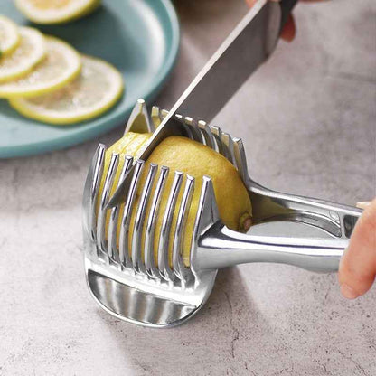 Sarah Express Lemon Slicer Kitchen Gadget - Fruit Vegetable Cutter Tool