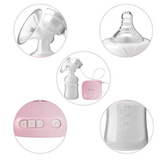 Sarah Express Electric Breast Pump Kit - USB Rechargeable Automatic Milk Pumps with 9 Speed Levels