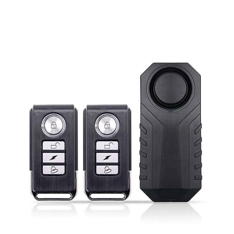 Sarah Express Wireless Remote Control Vibration Alarm - Security Door Window Sensor with 7-Level Sensitivity 2 style