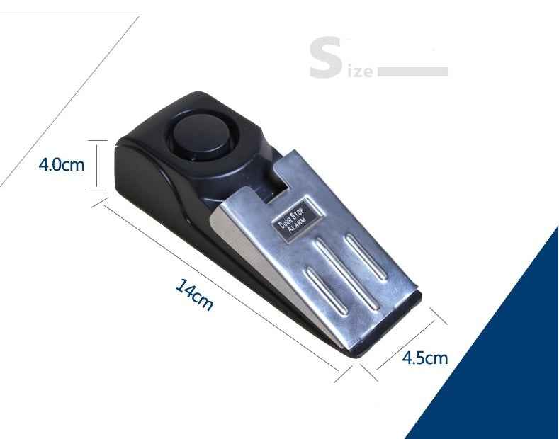 Sarah Express Door Stop Alarm 120dB Security Alert - Portable Burglar Alarm for Home Dormitory Travel Safety