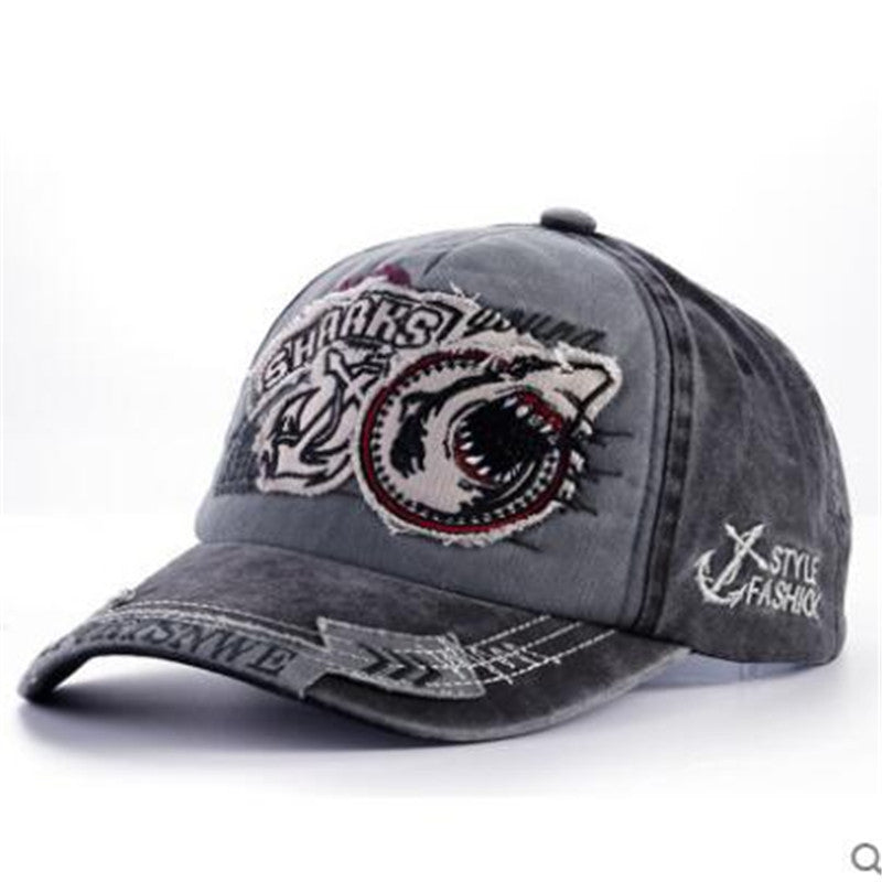 Sarah Express Women's Embroidered Baseball Cap Korean Style Adjustable Casual Cap