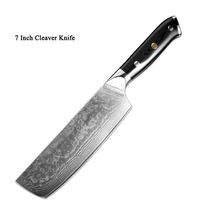 Sarah Express Japanese Damascus Steel Kitchen Knife - 67 Layer Professional Chef Knife Small kitchen knife