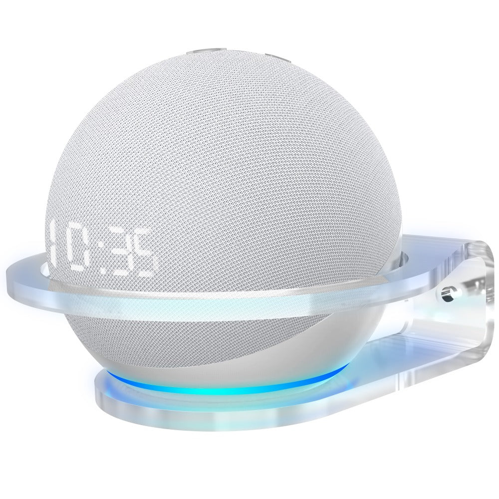 Sarah Express Echo Dot 4 Wall Mount Bracket - Space-Saving Speaker Holder White