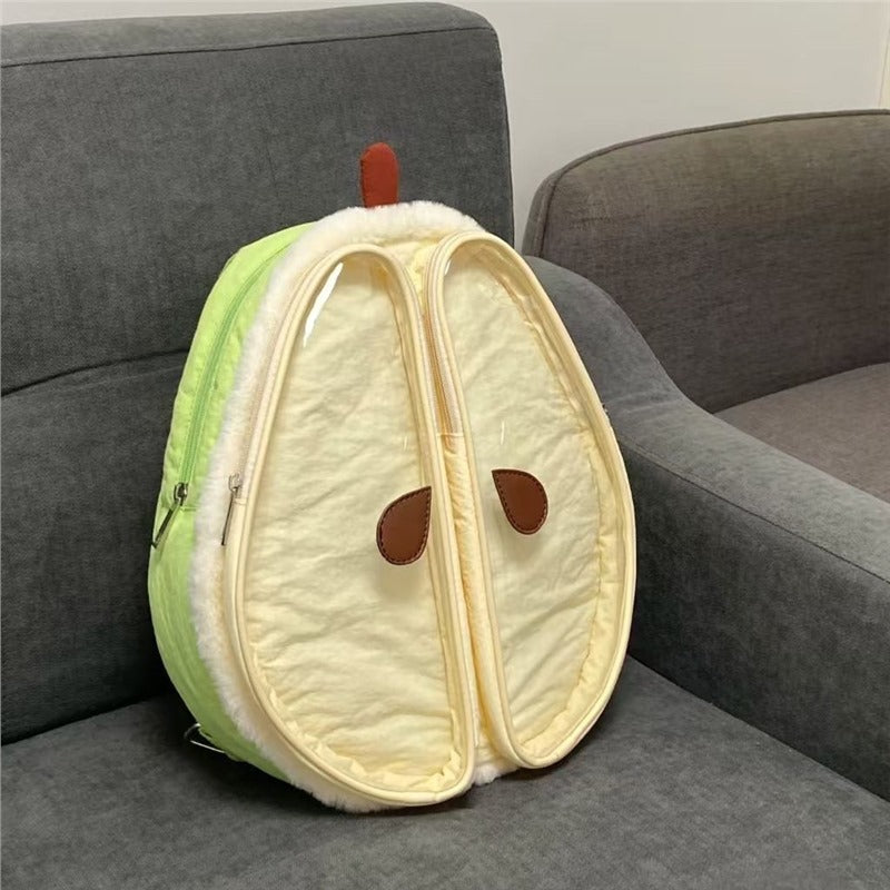 Sarah Express Women's Plush Backpack – Lightweight High-Capacity Bag