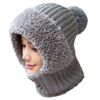 Sarah Express Women's Multifunctional Hat Scarf Combo Winter Windproof Neck Warmer Dome Crown