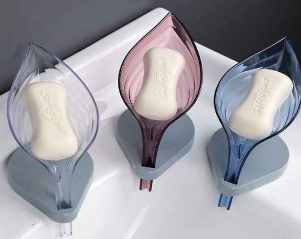 Sarah Express Suction Cup Soap Holder Drain Rack for Kitchen Bathroom Sink Storage Organizer