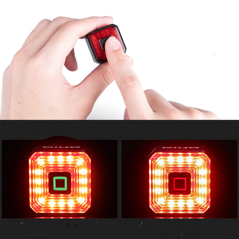 Sarah Express GIYO Smart Brake Sensing Bicycle Taillight - USB Rechargeable LED Bike Rear Light with Auto Brake Detection