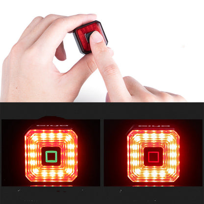 Sarah Express GIYO Smart Brake Sensing Bicycle Taillight - USB Rechargeable LED Bike Rear Light with Auto Brake Detection
