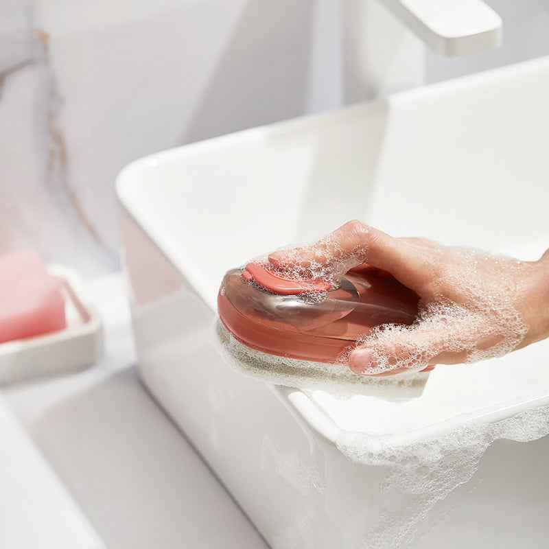 Sarah Express Automatic Liquid Cleaning Brush for Shoes & Clothes - Multifunctional Household Cleaning Tool