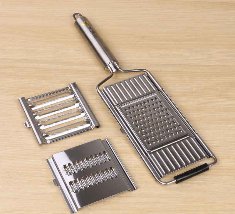 Sarah Express Professional Stainless Steel Grater Vegetable Fruit Slicer Peeler Kitchen Tool Stainless steel