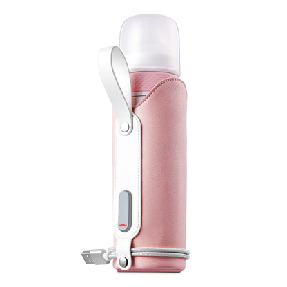 Sarah Express Thermostatic Baby Bottle USB Heated Glass 240ML Anti-Colic Wide Caliber