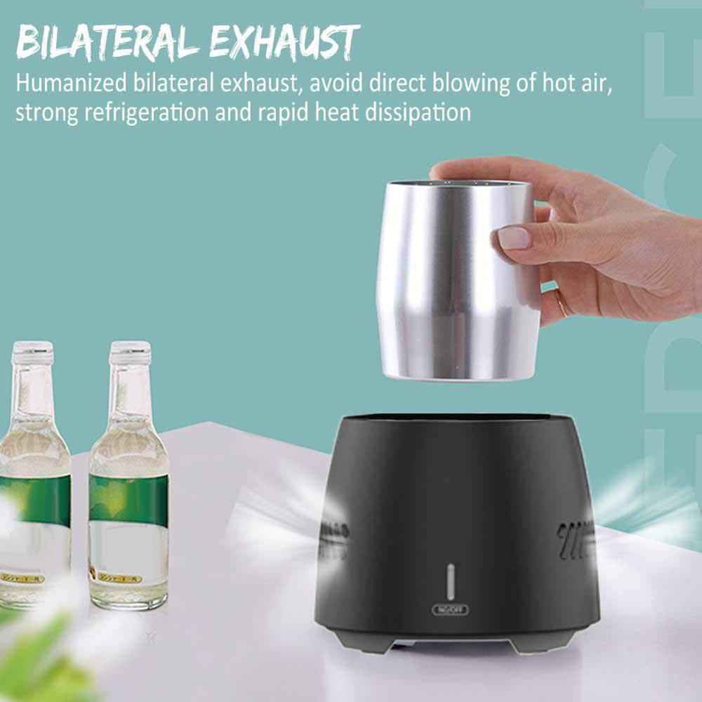 Sarah Express Electric Drink Cooler Cup - Portable Fast Cooling Beverage Chiller