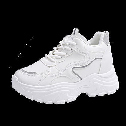 Sarah Express Women's Soft-Soled Casual Running Sneakers - Breathable Mesh Athletic Shoes Gray