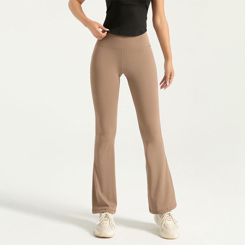 Sarah Express Women's High Waist Flared Yoga Pants Lifting Compression Leggings