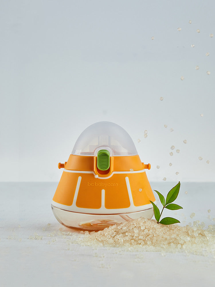 Sarah Express Kids Fruit-Shaped Water Bottle with Straw - 260ml Leak-Proof Training Cup