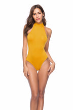 Sarah Express Women's Backless Strappy Jumpsuit Irregular Hem Romper Sleeveless Hollow Out Playsuit