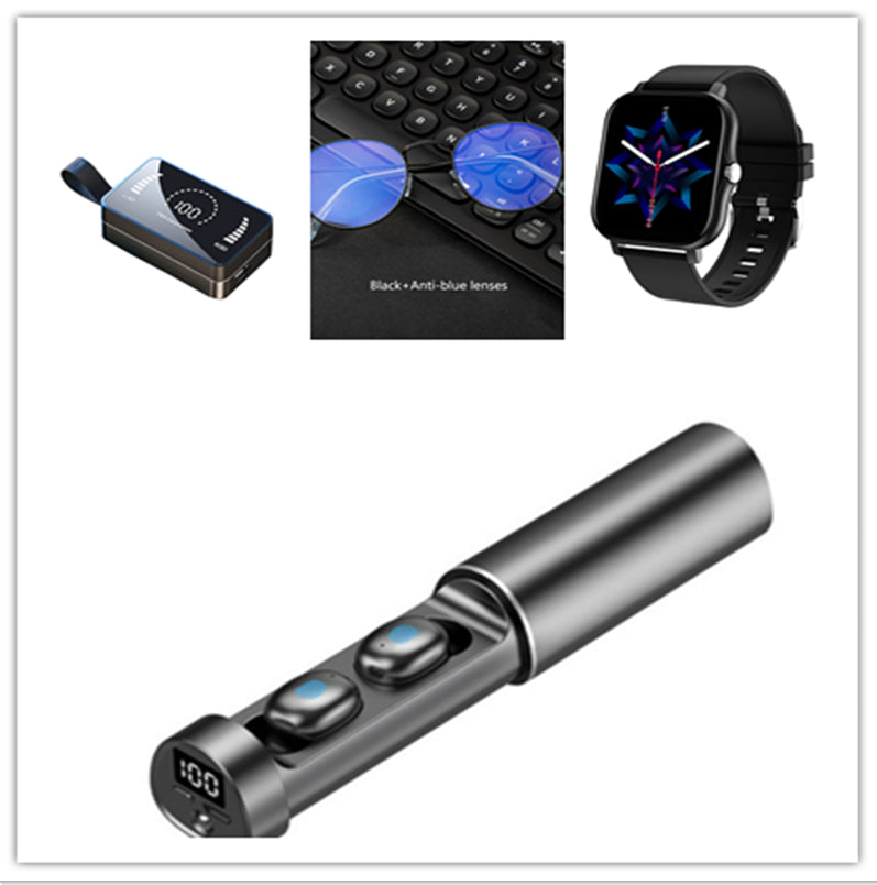 Wireless Bluetooth 5.0 Earbuds 9D HIFI Stereo Sport Earphones with Mic