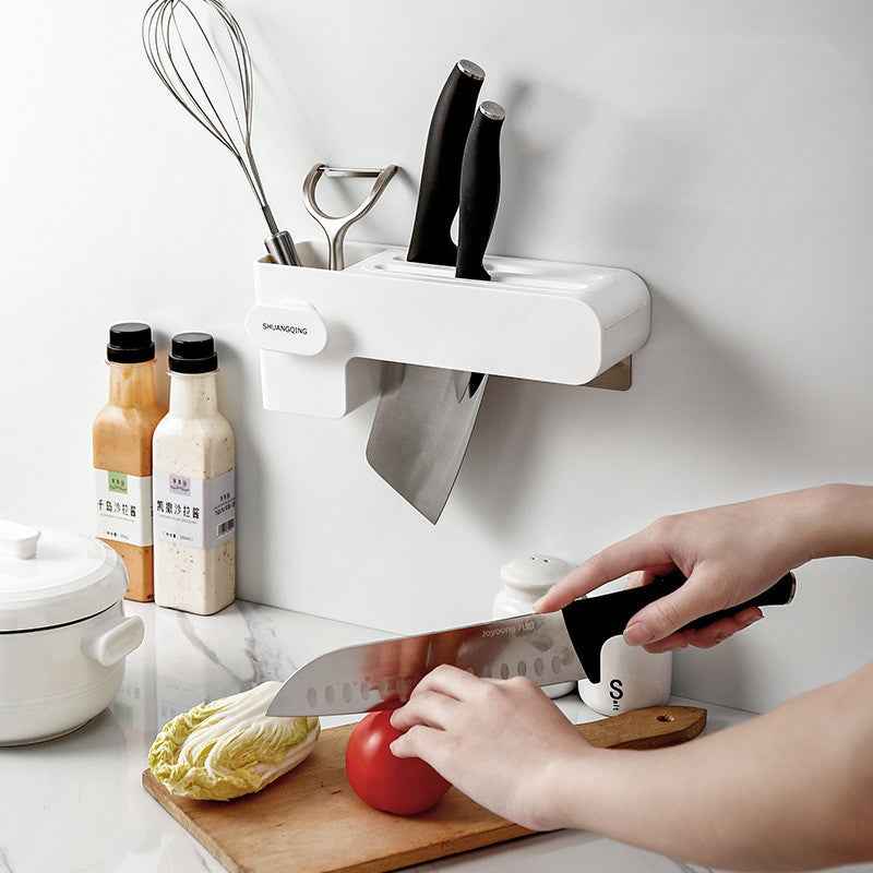 Sarah Express Modern Kitchen Knife Organizer Rack - Space Saving Countertop Storage