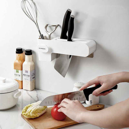 Sarah Express Modern Kitchen Knife Organizer Rack - Space Saving Countertop Storage