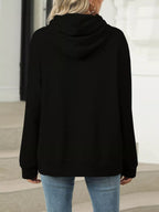 Sarah Express Women's Kangaroo Pocket Long Sleeve Hoodie