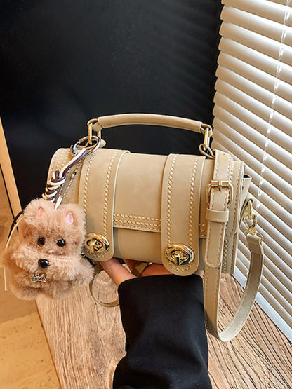 Sarah Express Women's Mini Barrel Crossbody Bag PU Leather