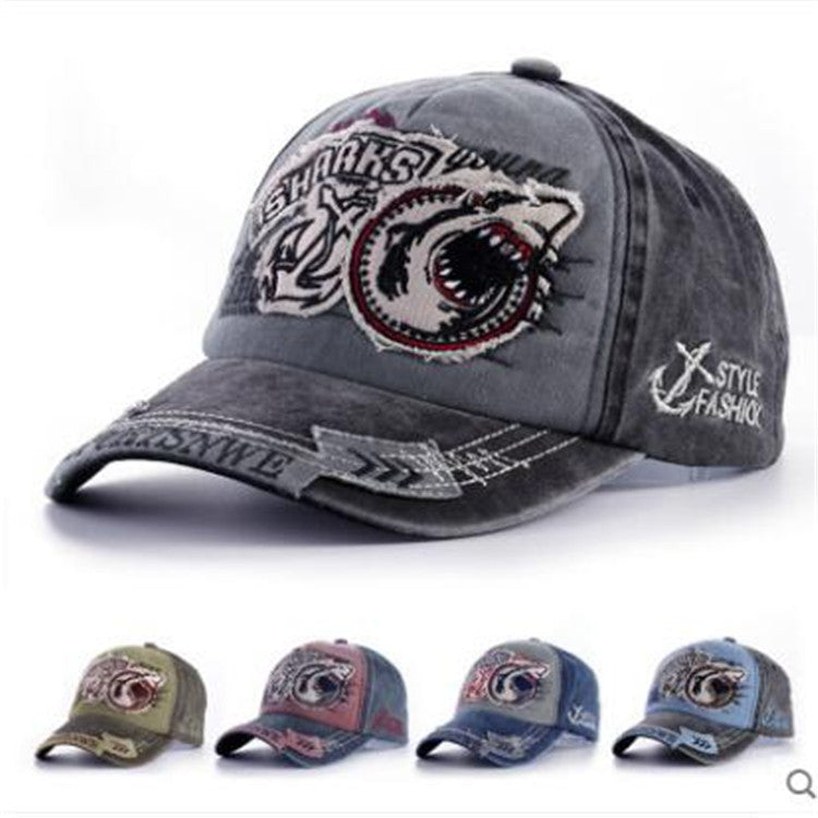 Sarah Express Women's Embroidered Baseball Cap Korean Style Adjustable Casual Cap