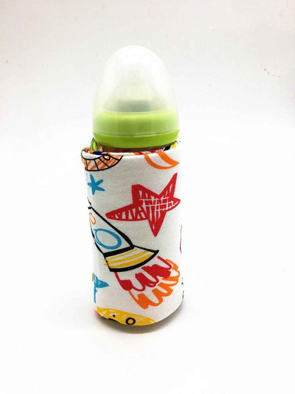 Sarah Express USB Baby Bottle Warmer - Portable Insulated Travel Heater for Nursing Bottles Rocket