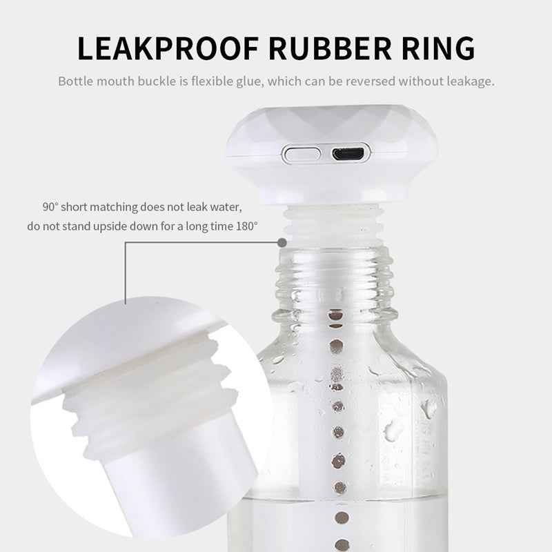 Sarah Express Donut Mini Humidifier USB Car Air Freshener - Portable Aromatherapy Diffuser