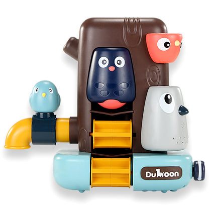 Sarah Express Kids Bath Toys Water Spray Shower Game - Interactive Bird Mushroom Bathroom Toy