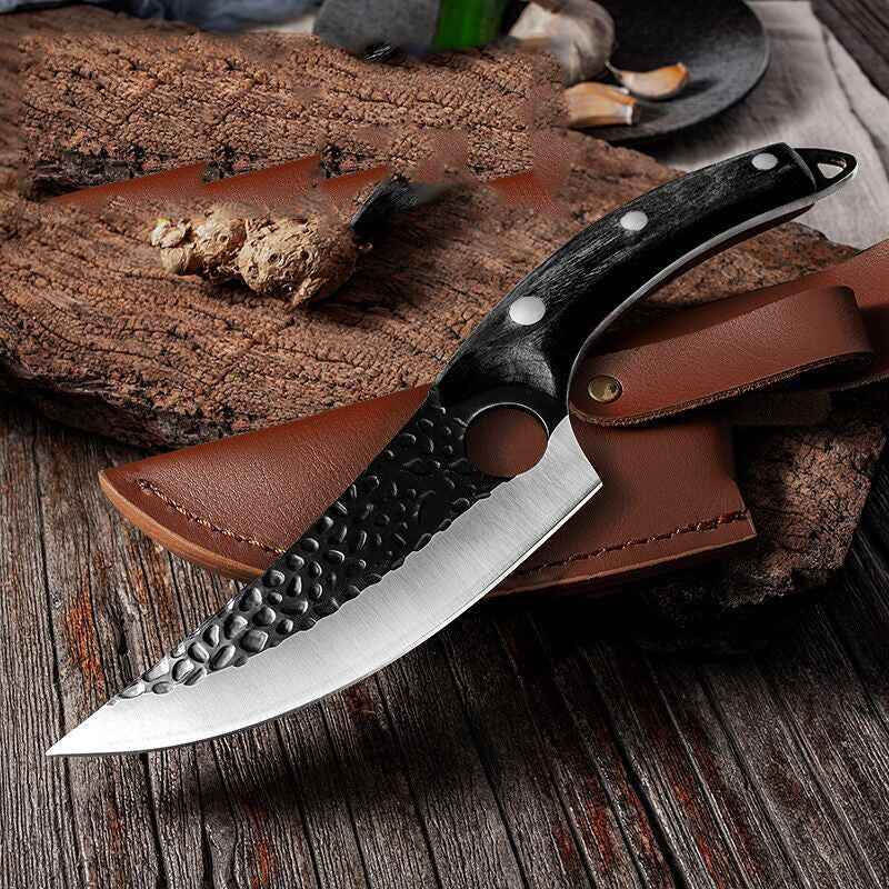 Sarah Express Professional Butcher Knife Set - High Carbon Steel Boning Knife