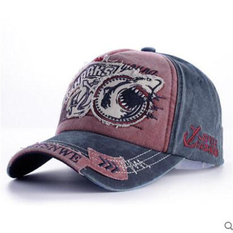 Sarah Express Women's Embroidered Baseball Cap Korean Style Adjustable Casual Cap