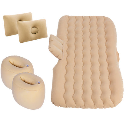 Car Inflatable Mattress for SUV Travel Camping Outdoor Air Bed with Pillows