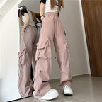 Sarah Express High Waist Quick Drying Retro Casual Pants