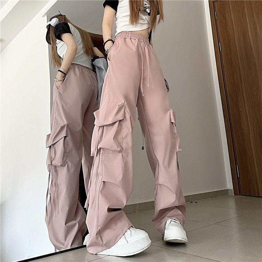 Sarah Express High Waist Quick Drying Retro Casual Pants