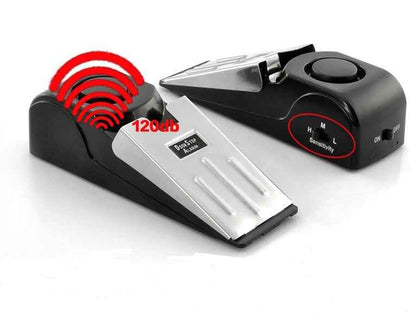 Sarah Express Door Stop Alarm 120dB Security Alert - Portable Burglar Alarm for Home Dormitory Travel Safety