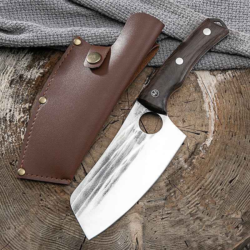 Sarah Express Professional Deboning Knife - Molybdenum Vanadium Steel Kitchen Knife for Meat Processing Knife No.1 with cover