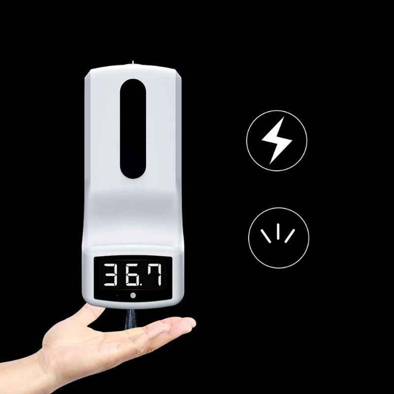 Sarah Express Automatic Touchless Soap Dispenser with Infrared Temperature Measurement