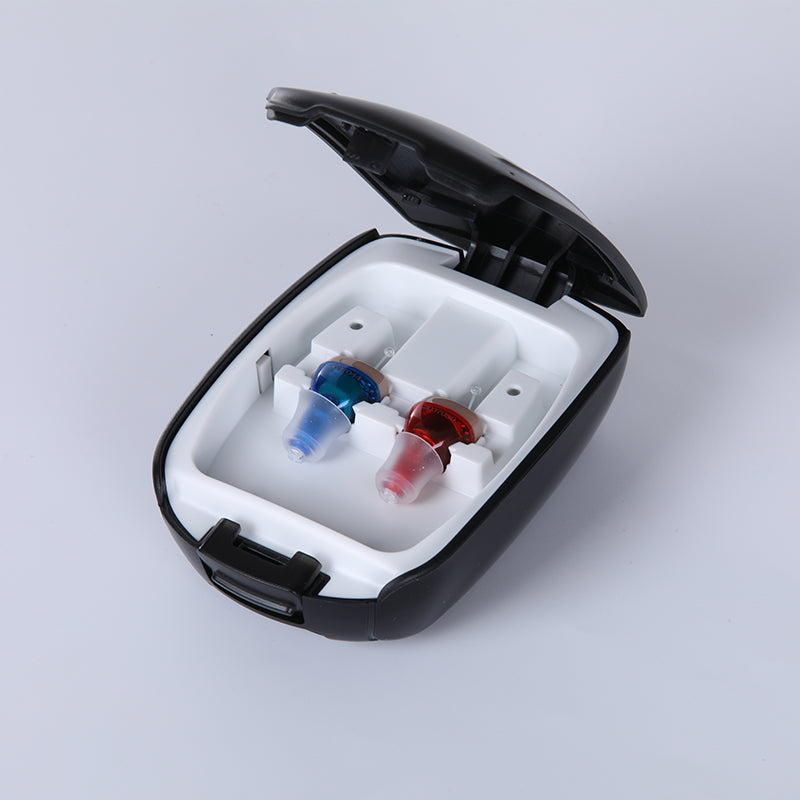 Sarah Express Rechargeable Hearing Amplifier - Invisible In-Ear Sound Aid with USB Charging