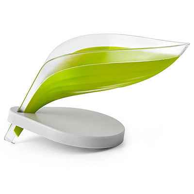 Sarah Express Suction Cup Soap Holder Drain Rack for Kitchen Bathroom Sink Storage Organizer Green 1pc