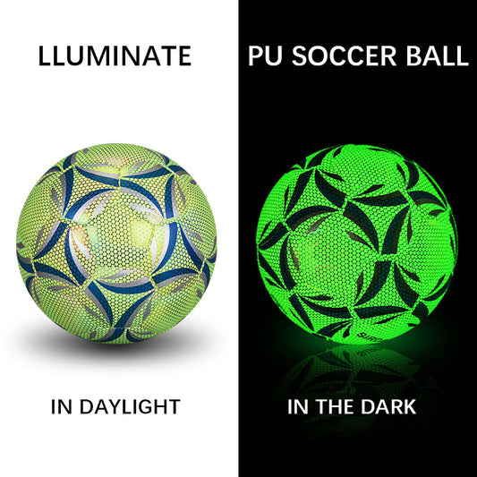 Sarah Express Glow in the Dark Soccer Ball - Night Training Football Size 4 & 5