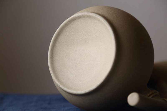 Sarah Express Ceramic Cold Water Kettle Set with Bamboo Tray - Pottery Tea Pot Gift Set