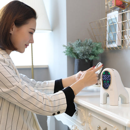 Sarah Express LED Alarm Clock with Night Light and Temperature Display