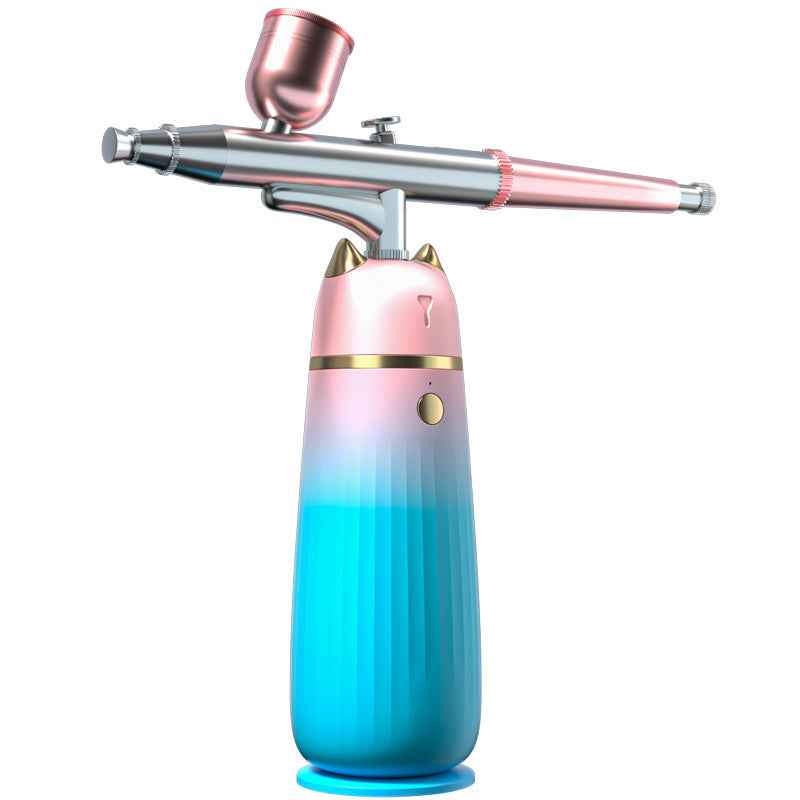 Sarah Express Portable Nano Mist Sprayer Facial Hydration Device Lake Blue